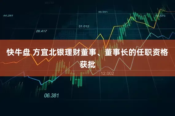 快牛盘 方宜北银理财董事、董事长的任职资格获批