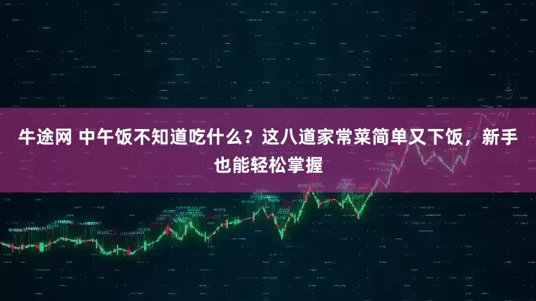 牛途网 中午饭不知道吃什么？这八道家常菜简单又下饭，新手也能轻松掌握